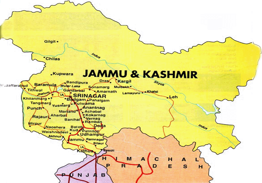 Image result for kashmir maps