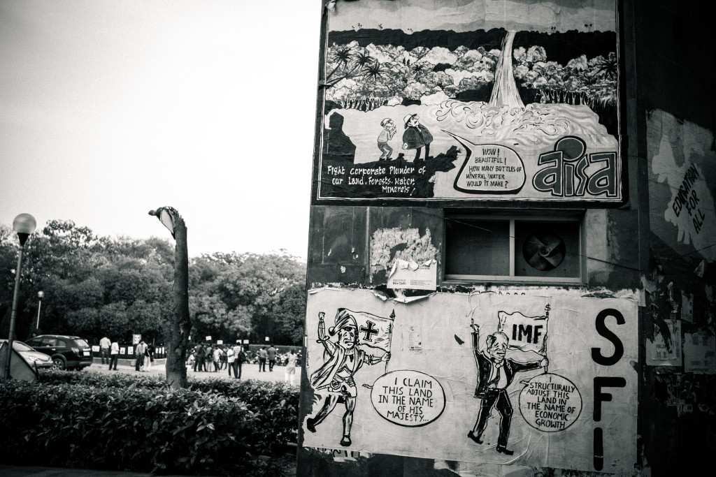 JNU graffiti