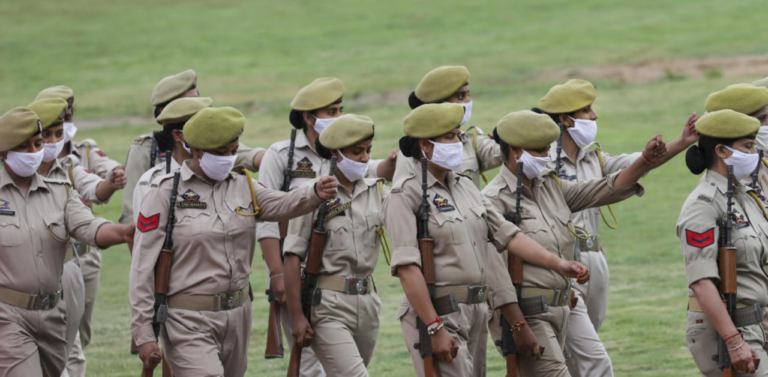In a first women cops deployed for night duty in Jammu