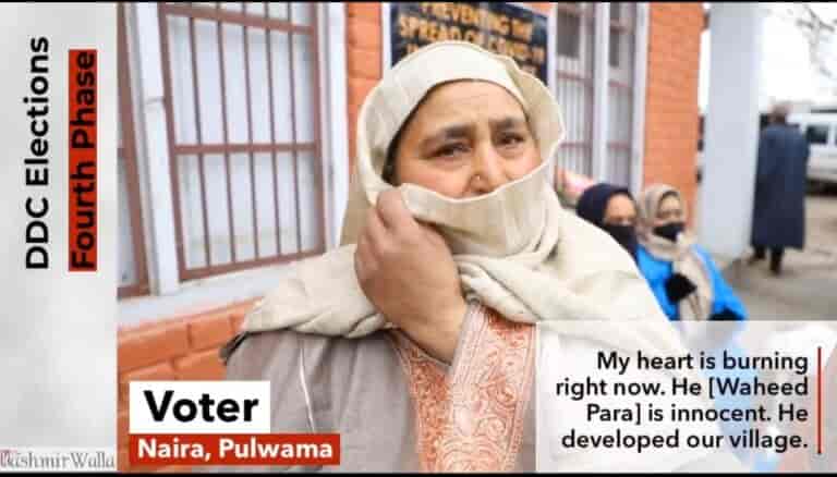 Watch: In phase four of DDC elections 50% voter turnout in J-K