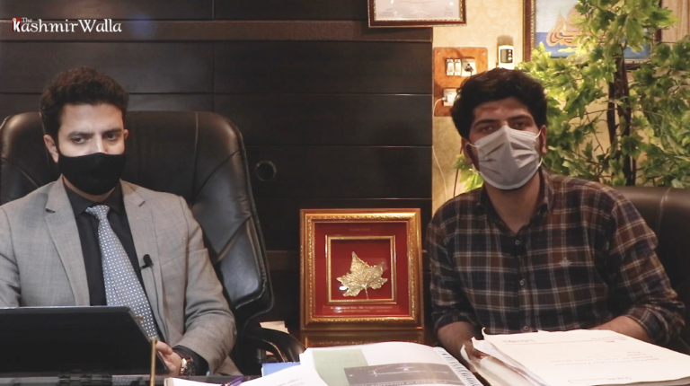 Athar Aamir Khan, Commissioner of Srinagar Municipal Corporation (SMC).