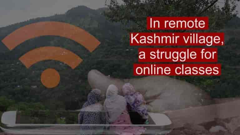 Watch | In remote Kashmir village, a struggle for online classes