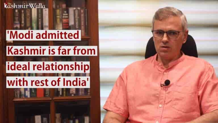 “Modi admitted Kashmir is far from ideal relationship with rest of India”: Omar Abdullah
