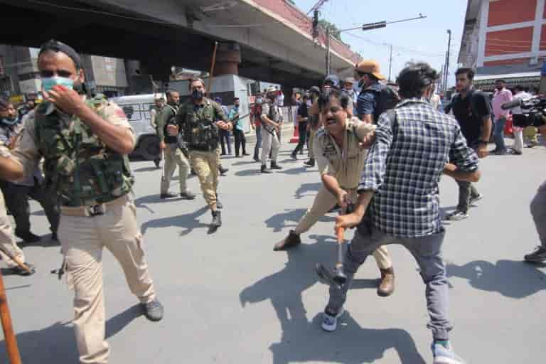 Journalist beaten