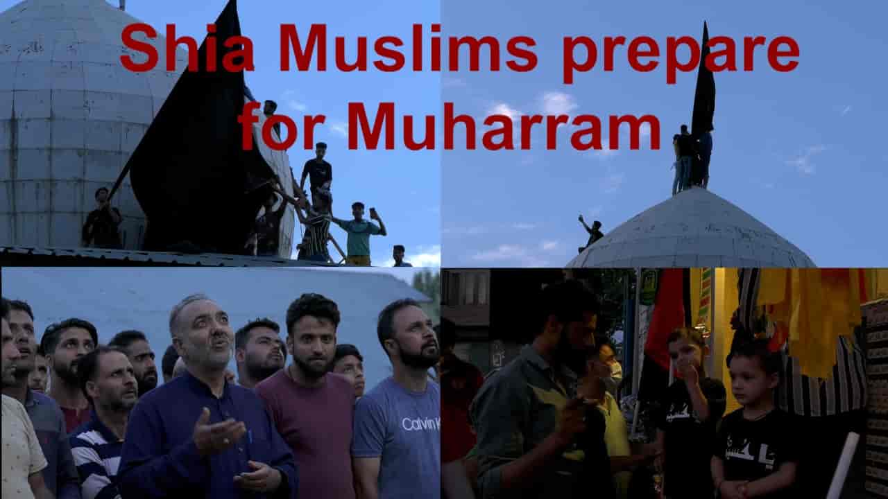 Watch Shia muslims prepare for Muharram