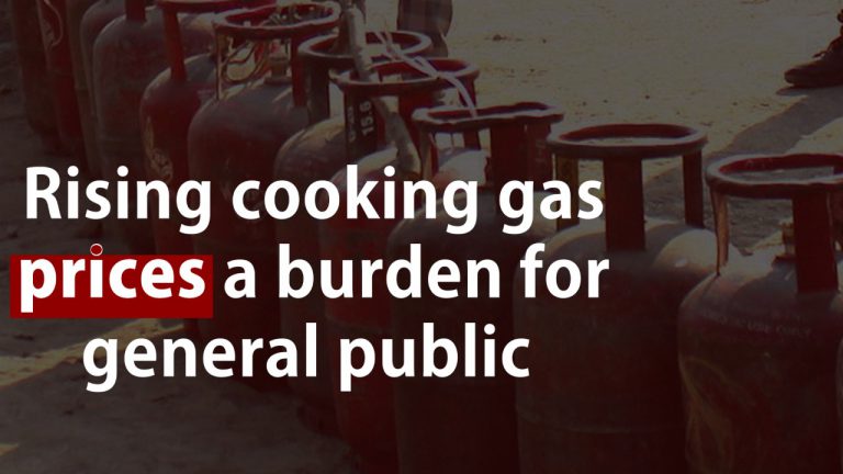 Watch | Rising cooking gas prices a burden for general public
