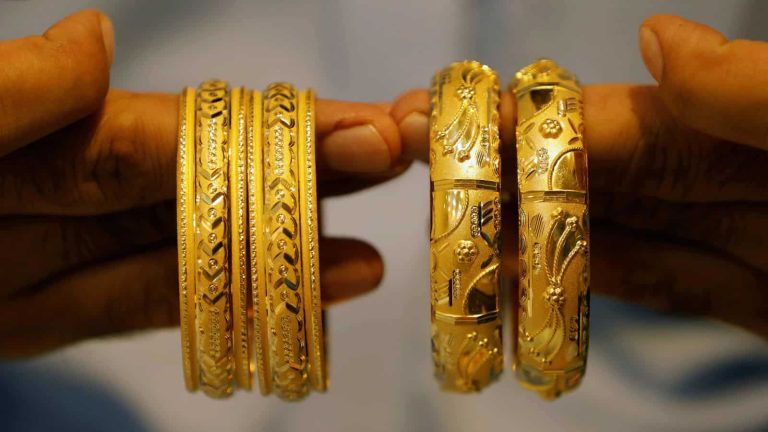 Gold prices up by Rs 94 to Rs 48,388 per 10 gram