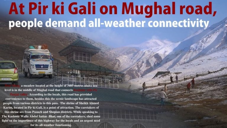 At Pir ki Gali on Mughal road, people demand all-weather connectivity