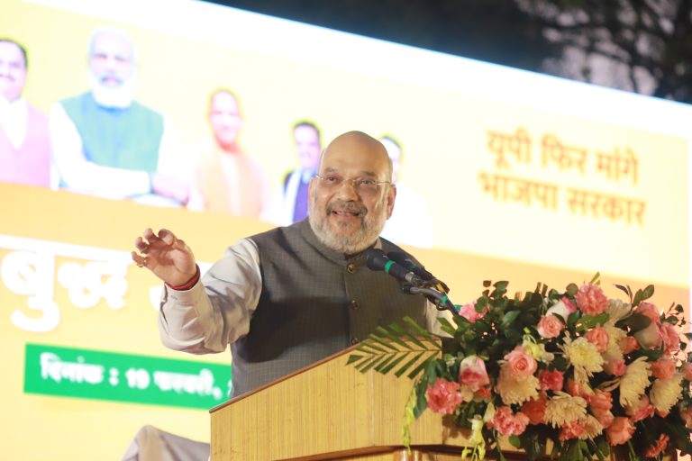 No one can encroach even pin’s tip worth of our land: Amit Shah