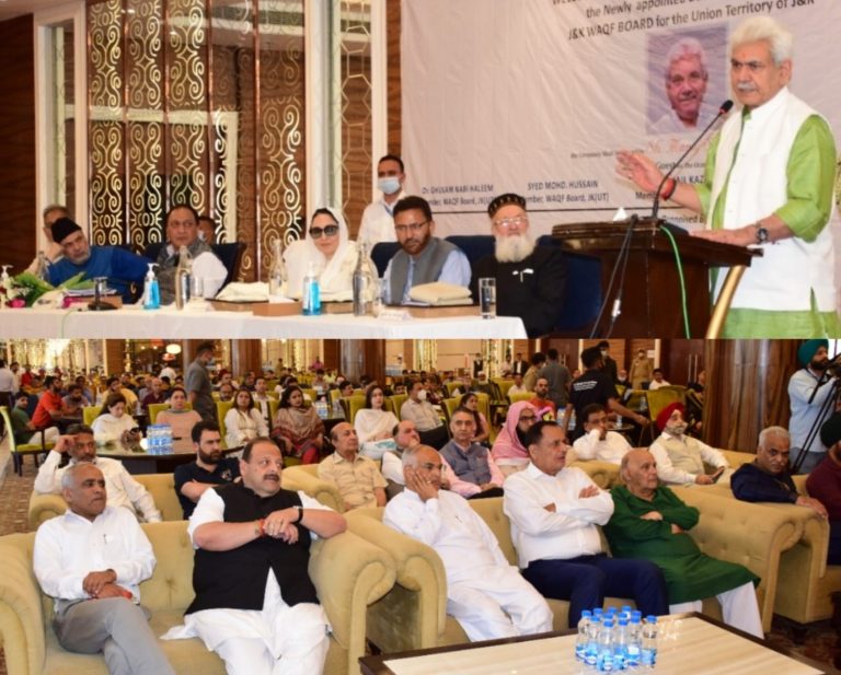 LG urges Waqf Board to serve citizens of J-K