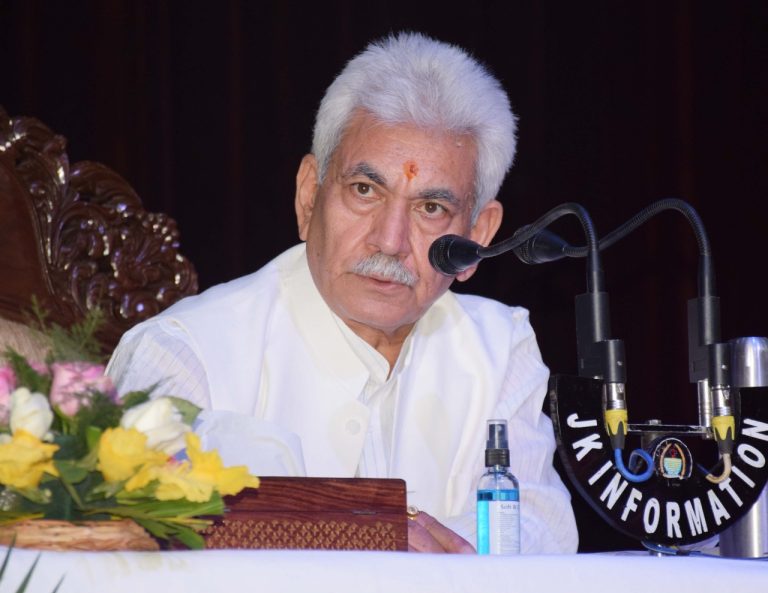 Goal is to accelerate pace of economic development in J-K: LG