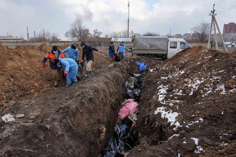 Another mass grave with 900 bodies found in Ukraine: Zelensky