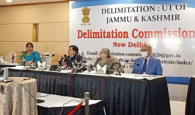 J-K delimitation panel meeting underway in New Delhi