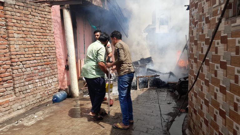 Mob sets fire Muslim man’s house in Agra over relation with Hindu woman