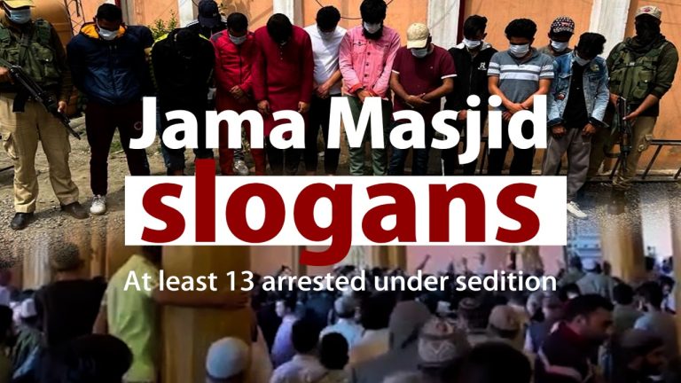 Watch| Jama Masjid slogans: At least 13 arrested under sedition