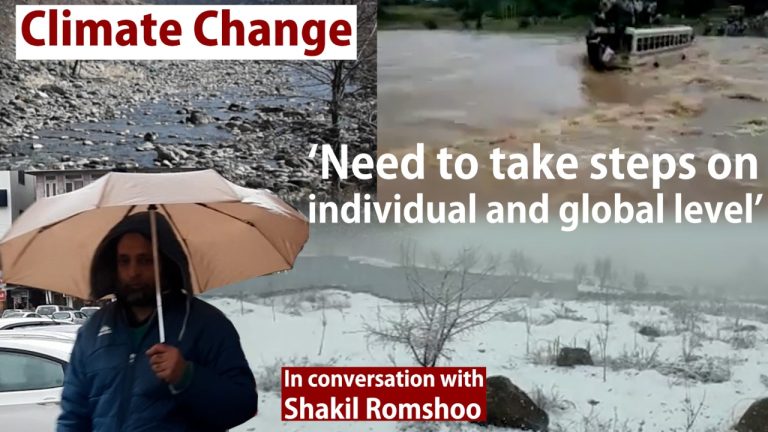 Watch| Climate Change | ‘Need to take steps on individual, global level’: Conversation with Shakil Romshoo