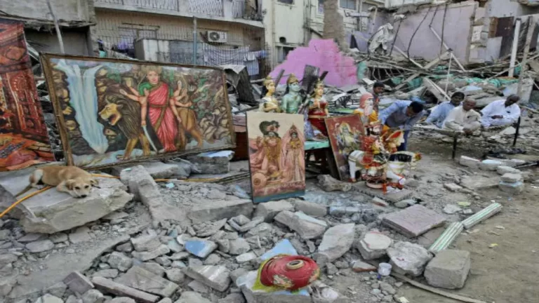 Hindu temple attack: Pakistan court sentences 22 people to 5-year jail term