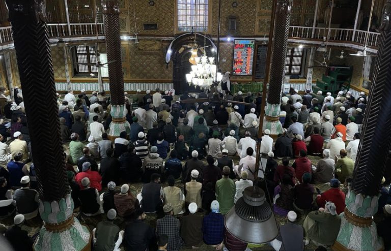 Eid 2022: People throng mosques, shrines amid rain in Kashmir