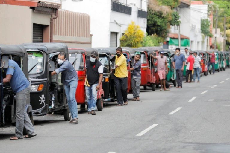 Sri Lanka down to last day of petrol