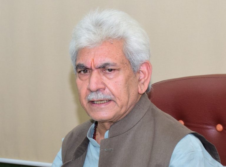 LG visits slain TV artist Amreena Bhat’s residence