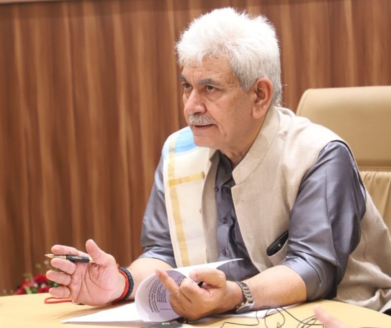 LG participates in NHPC’s plantation programme at Kishtwar