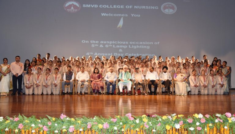 Nursing staff is backbone of healthcare sector: LG Sinha