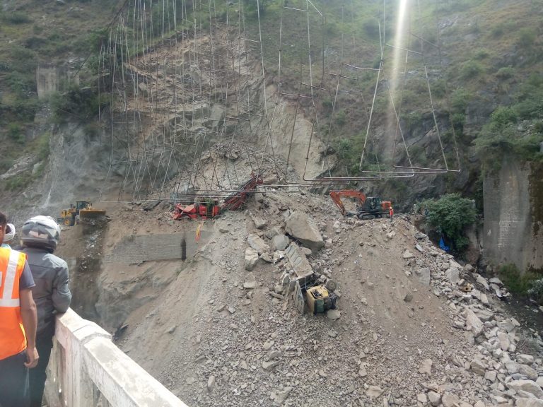 Body retrieved amid rescue operation after Ramban tunnel collapse