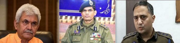 LG Sinha, IGP Kashmir, SSP Srinagar greet people on Eid-ul-Fitr