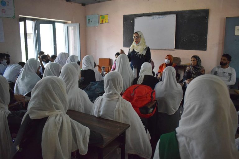 J-K NGO interacts with Srinagar govt school students on mental health