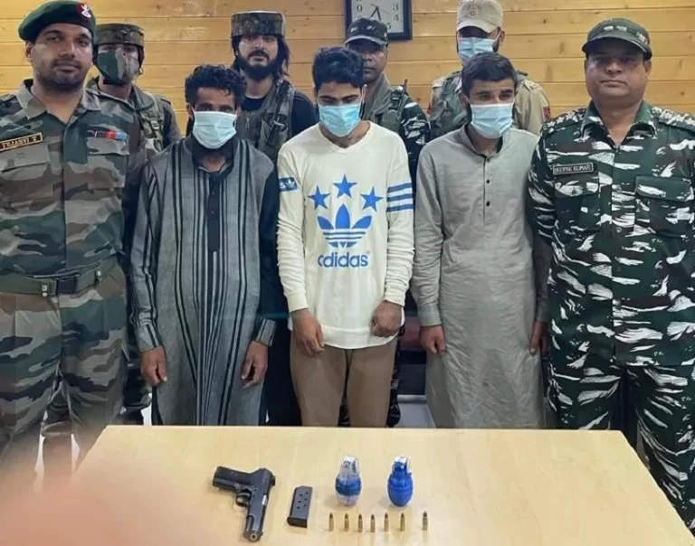 Three ‘uncategorized’ militants arrested in north Kashmir, says police