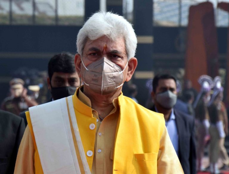 ‘Prime duty of police to track terror-ecosystem in Kashmir,’ says LG Sinha