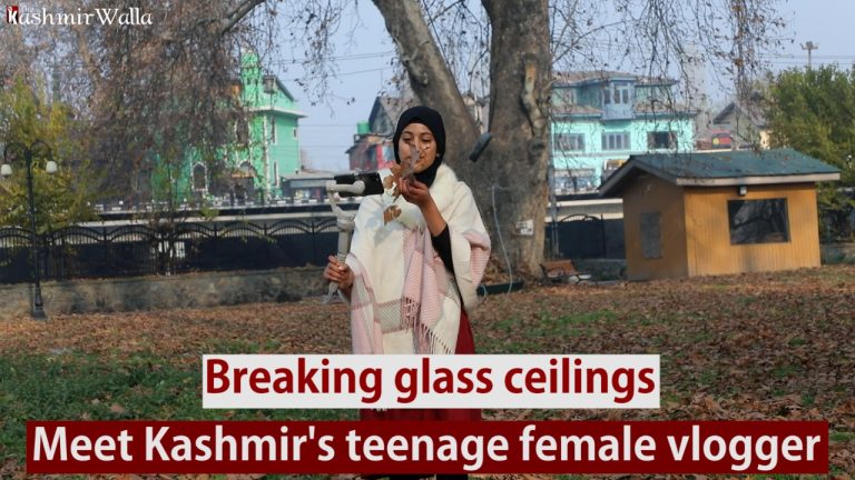 Watch | Breaking glass ceilings: Meet Kashmir’s teenage female vlogger